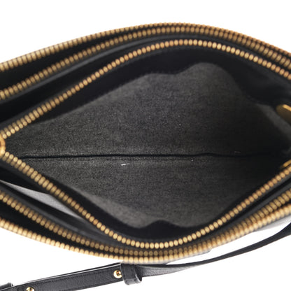 Celine Lambskin Small Trio Crossbody Bag Black 7 of 12