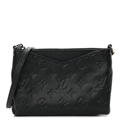 Louis Vuitton Empreinte Pallas Crossbody Black 1 of 12