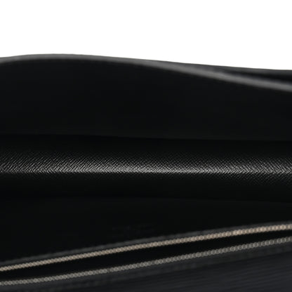 Louis Vuitton Epi Pochette Sellier Dragonne Clutch Black 5 of 8