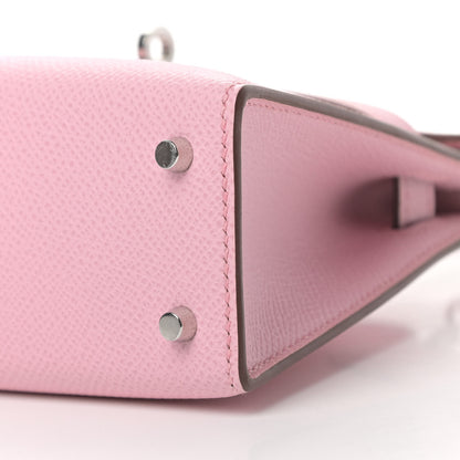 Hermes Epsom Mini Kelly Sellier 20 Mauve Sylvestre 10 of 10