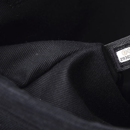 Chanel Denim Coco Jumbo Single Flap Black 8 of 10