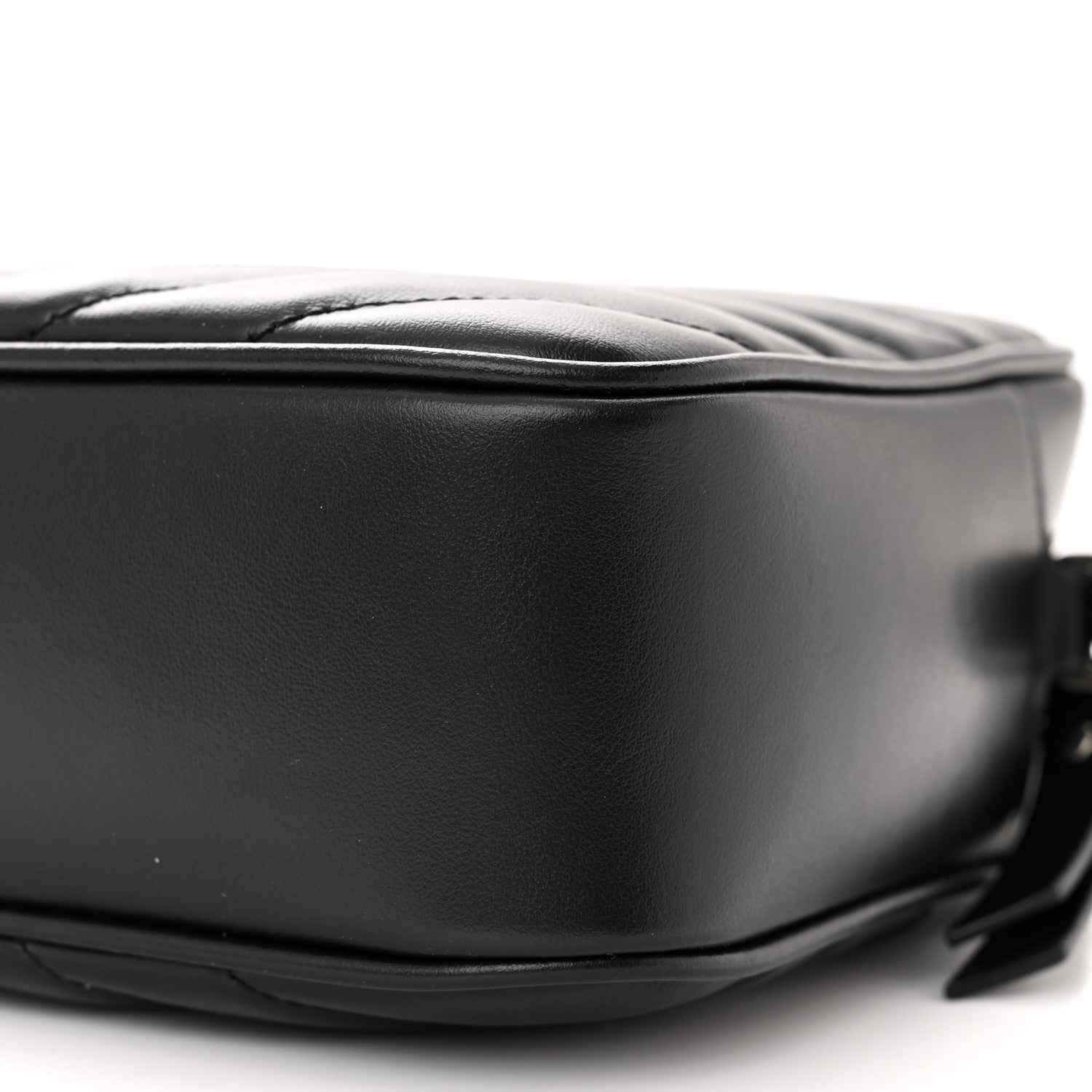 Saint Laurent Calfskin Matelasse Monogram Lou Camera Bag Black 10 of 10