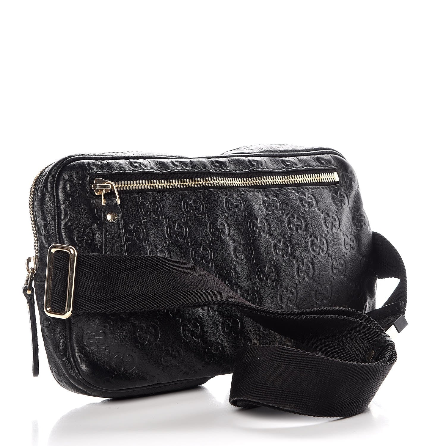 Gucci Guccissima Belt Bag Black 3 of 7