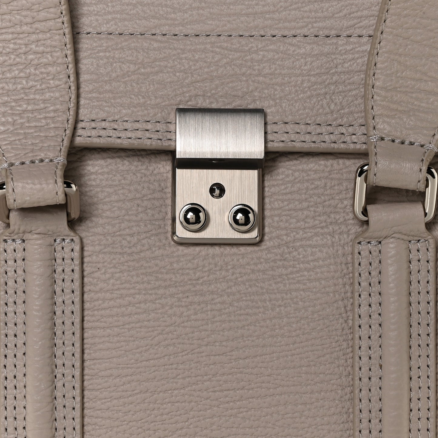 Textured Calfskin Pashli Satchel Feather