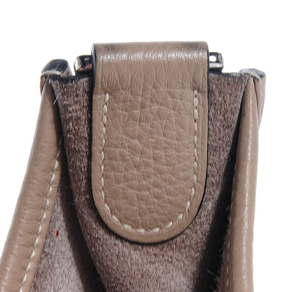 Hermes Taurillon Clemence Evelyne III GM Gris Tourterelle 10 of 15