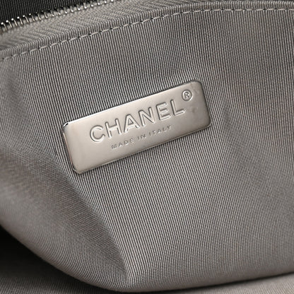 Chanel Lambskin Quilted Large 31 Shopping Bag Grey 6 of 10