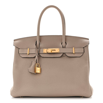 Hermes Togo Birkin 30  Gris Tourterelle 1 of 11