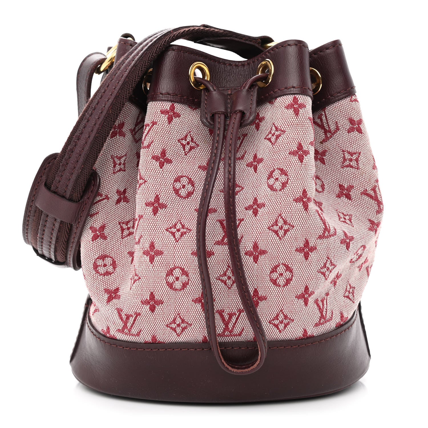 Louis Vuitton Mini Lin Monogram Noelie Cherry 3 of 13