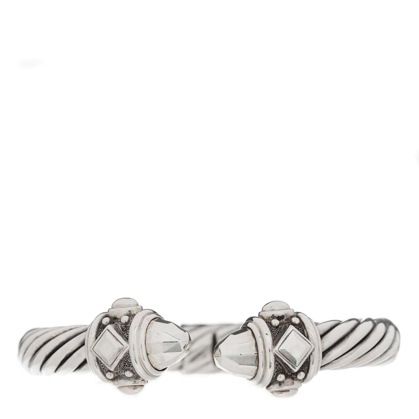 Sterling Silver 10mm Renaissance Cable Bracelet