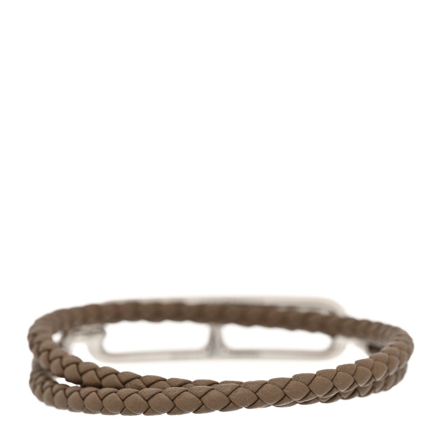 Hermes Swift Roulis Double Tour Bracelet Etoupe 3 of 4