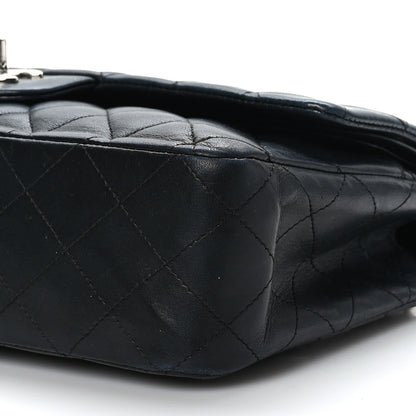 Chanel Lambskin Quilted Medium Double Flap Bijoux Chain Black 9 of 9