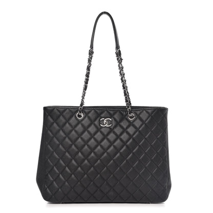Chanel Caviar Quilted Large Shopping Tote Black 1 of 10