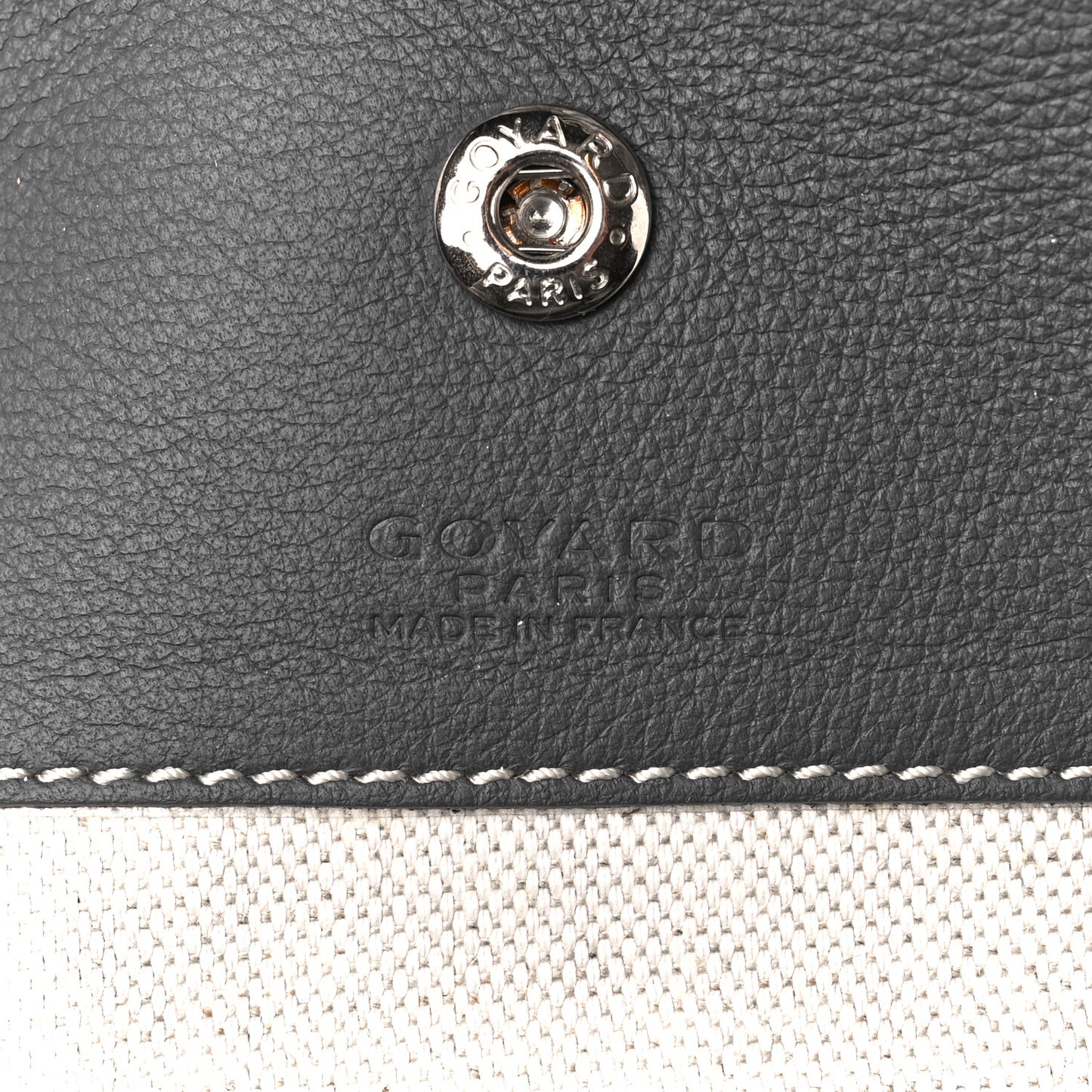 Goyardine Reversible Anjou GM Grey