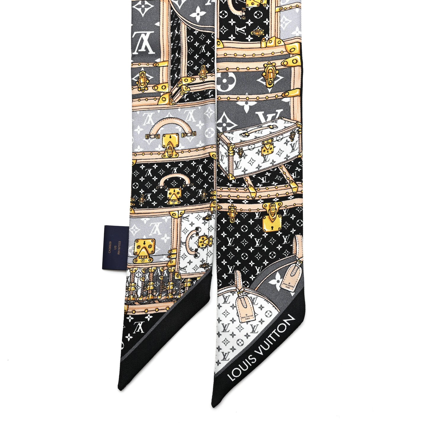 Silk Monogram Let's Go BB Bandeau Black