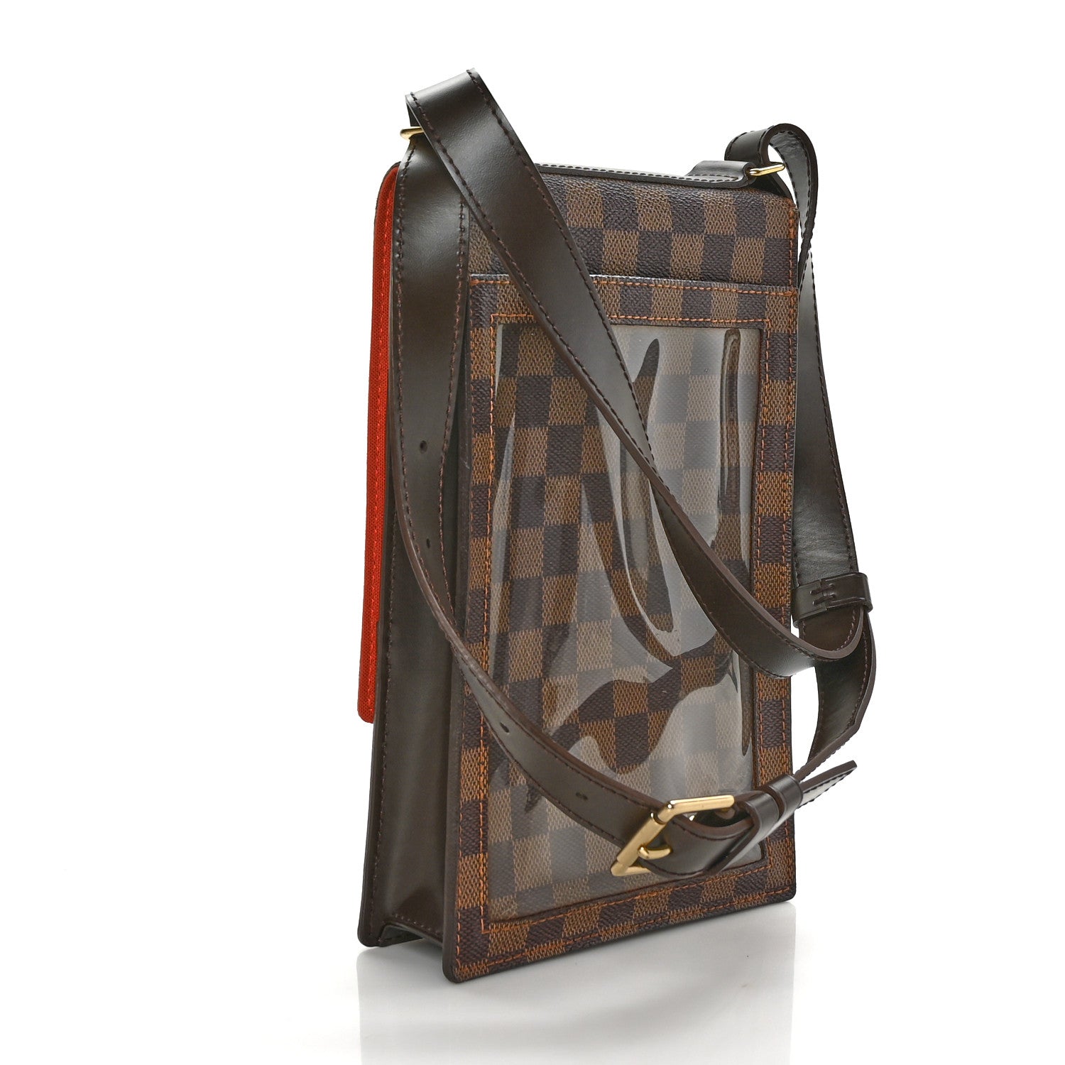 Louis Vuitton Damier Ebene Portobello Travel Shoulder Bag 3 of 9