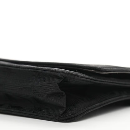 Chanel Nylon Travel Wallet On Chain WOC Black 10 of 13