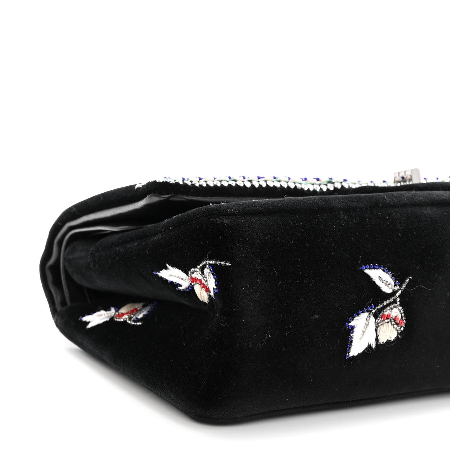 Chanel Velvet Embroidered 2.55 Reissue 225 Flap Multicolor 9 of 11