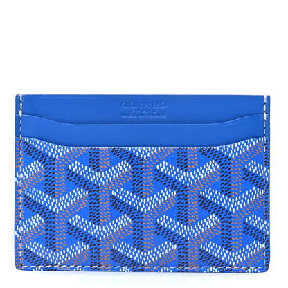 Goyard Goyardine Saint Sulpice Card Holder Sky Blue 1 of 7