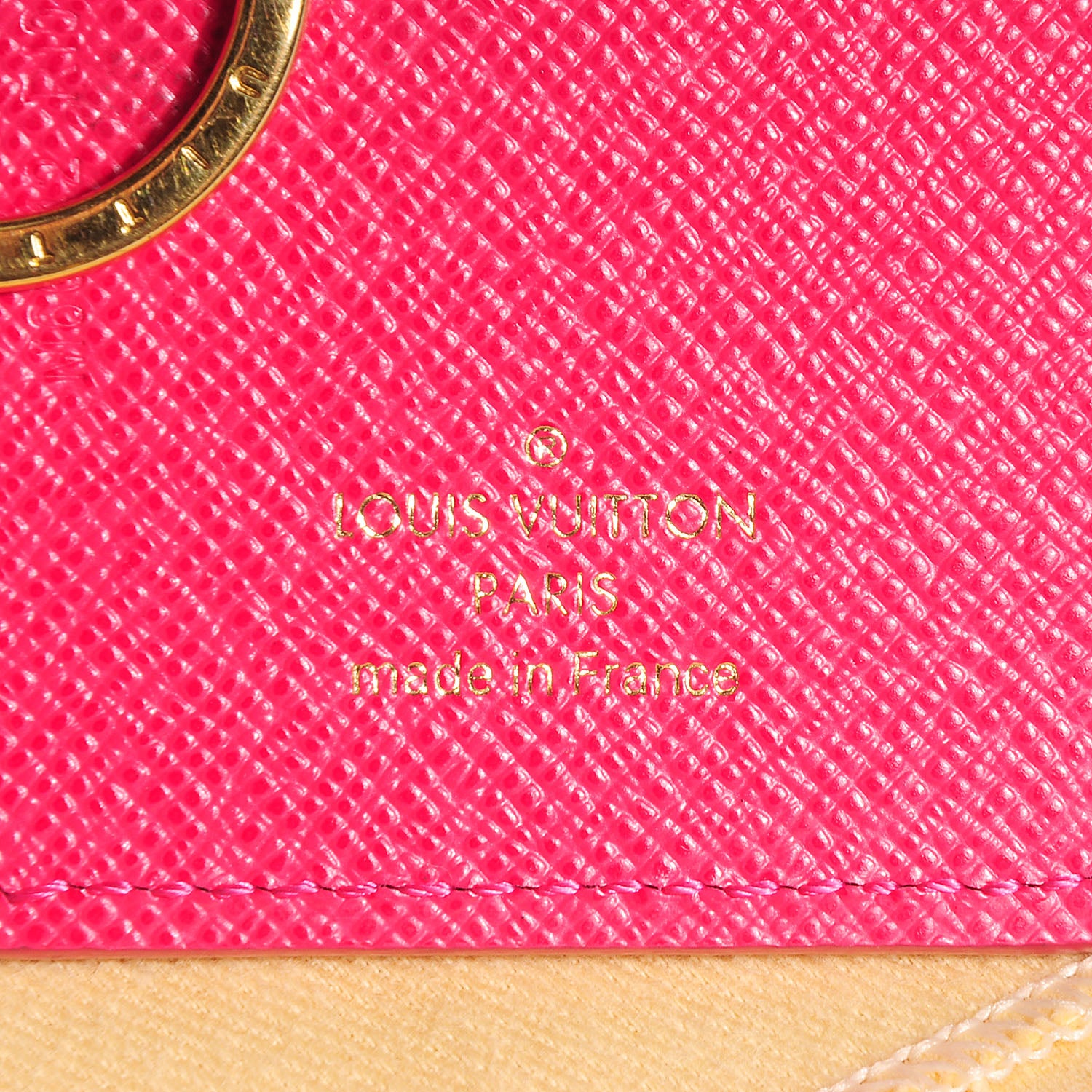 Louis Vuitton Monogram Illustre Carousel Bag Charm Key Ring Pink 5 of 8