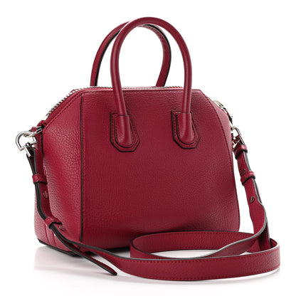 Givenchy Sugar Goatskin Mini Antigona Magenta 3 of 10