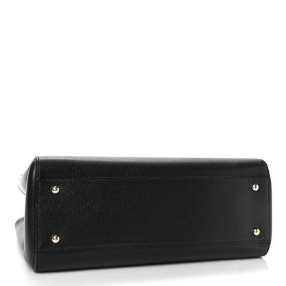 Chanel Grained Calfskin Small Neo Executive Shopper Tote Black 3 of 8