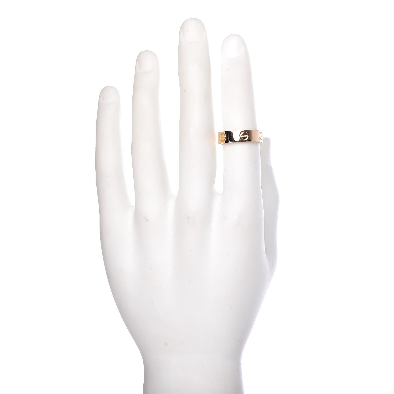 Cartier 18K Yellow Gold 5.5mm LOVE Ring 60 9 2 of 4