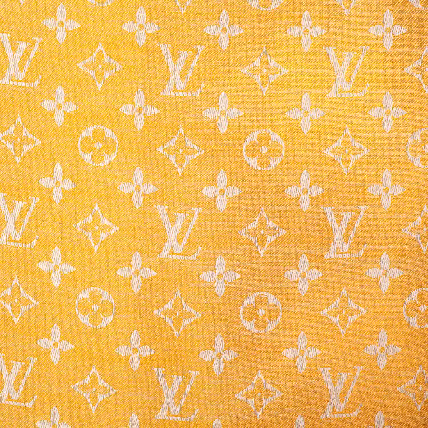 Louis Vuitton Monogram Lurex Shawl Orange 1 of 6