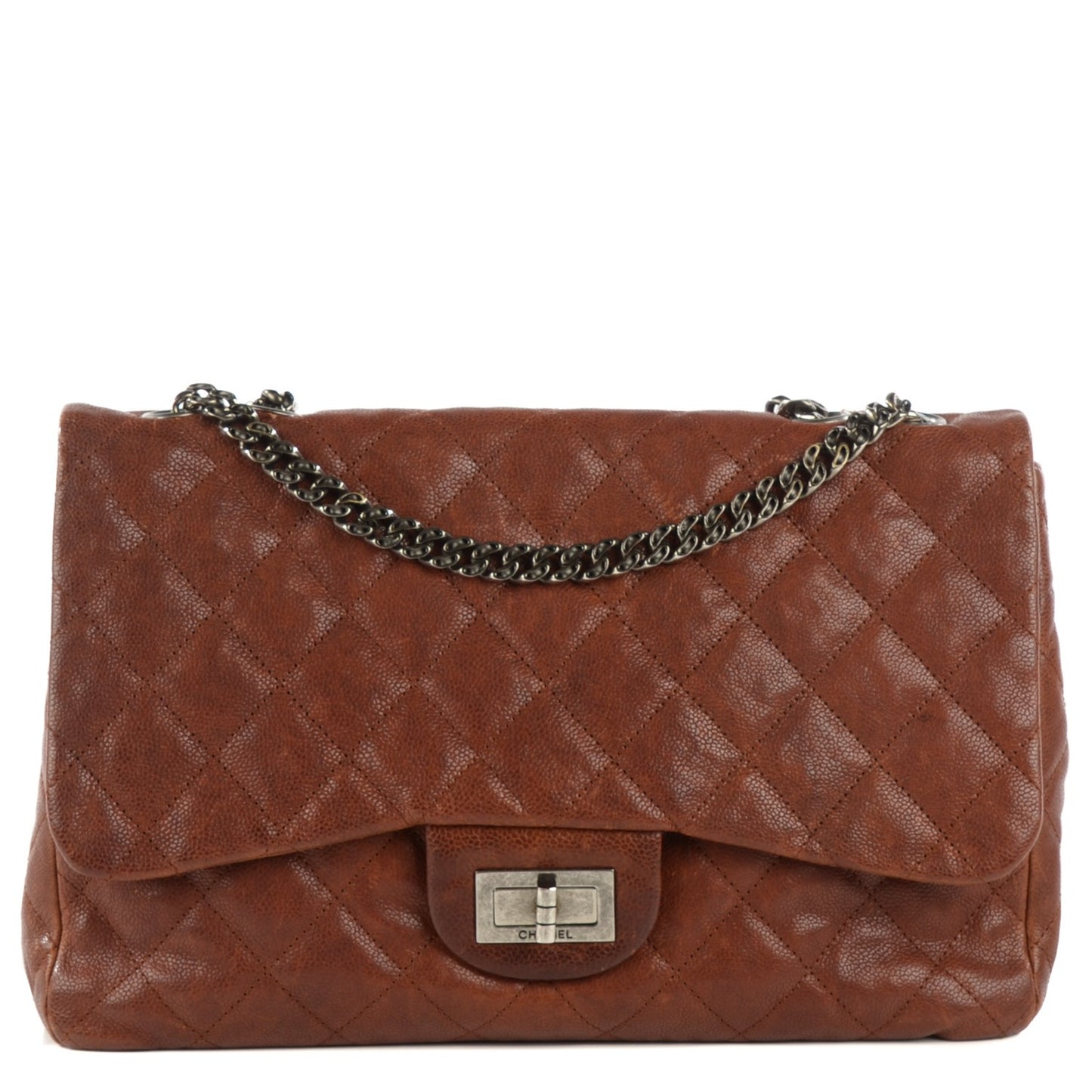 Washed Caviar Reissue 226 Flap Brown