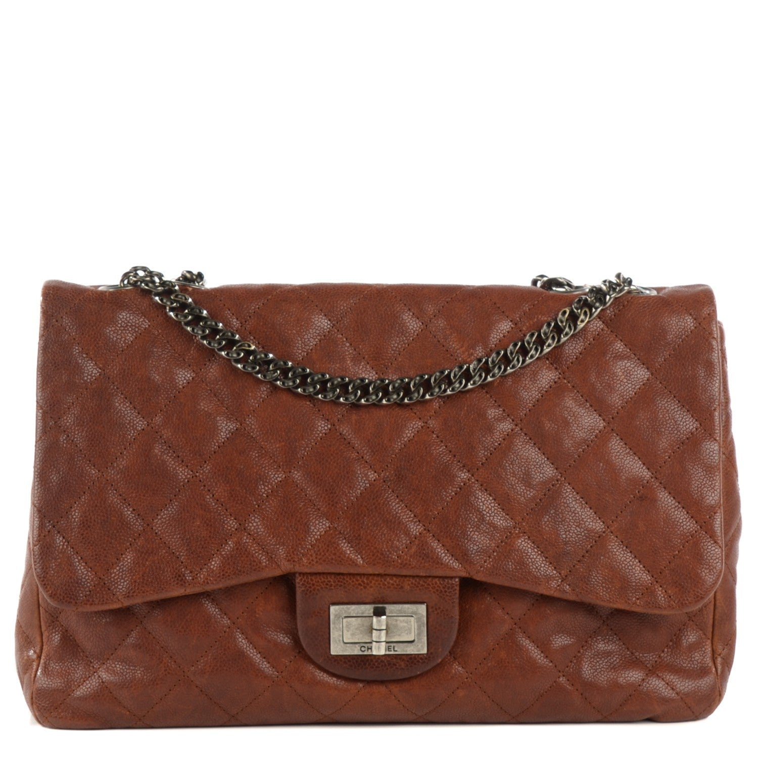 Chanel Washed Caviar Reissue 226 Flap Brown 1 of 11