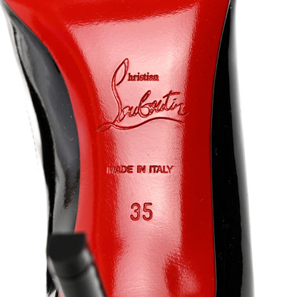 Christian Louboutin Patent Simple 70 Pumps 35 Black 7 of 8