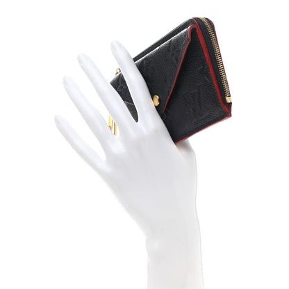 Louis Vuitton Empreinte Recto Verso Card Holder Marine Rouge 2 of 8