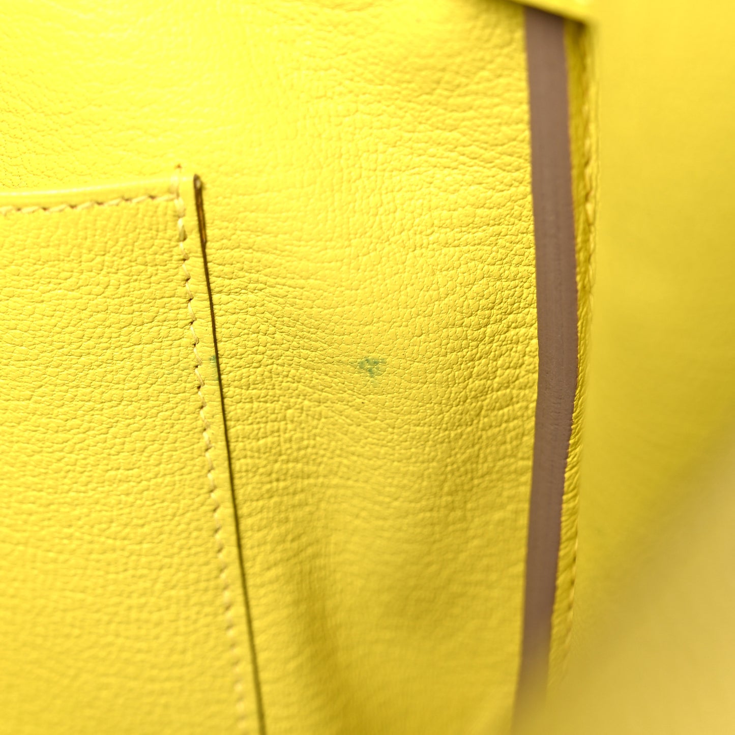 Epsom Birkin 35 Lime