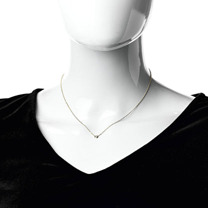 Cartier 18K Yellow Gold Diamond SM D'Amour Pendant Necklace 2 of 6