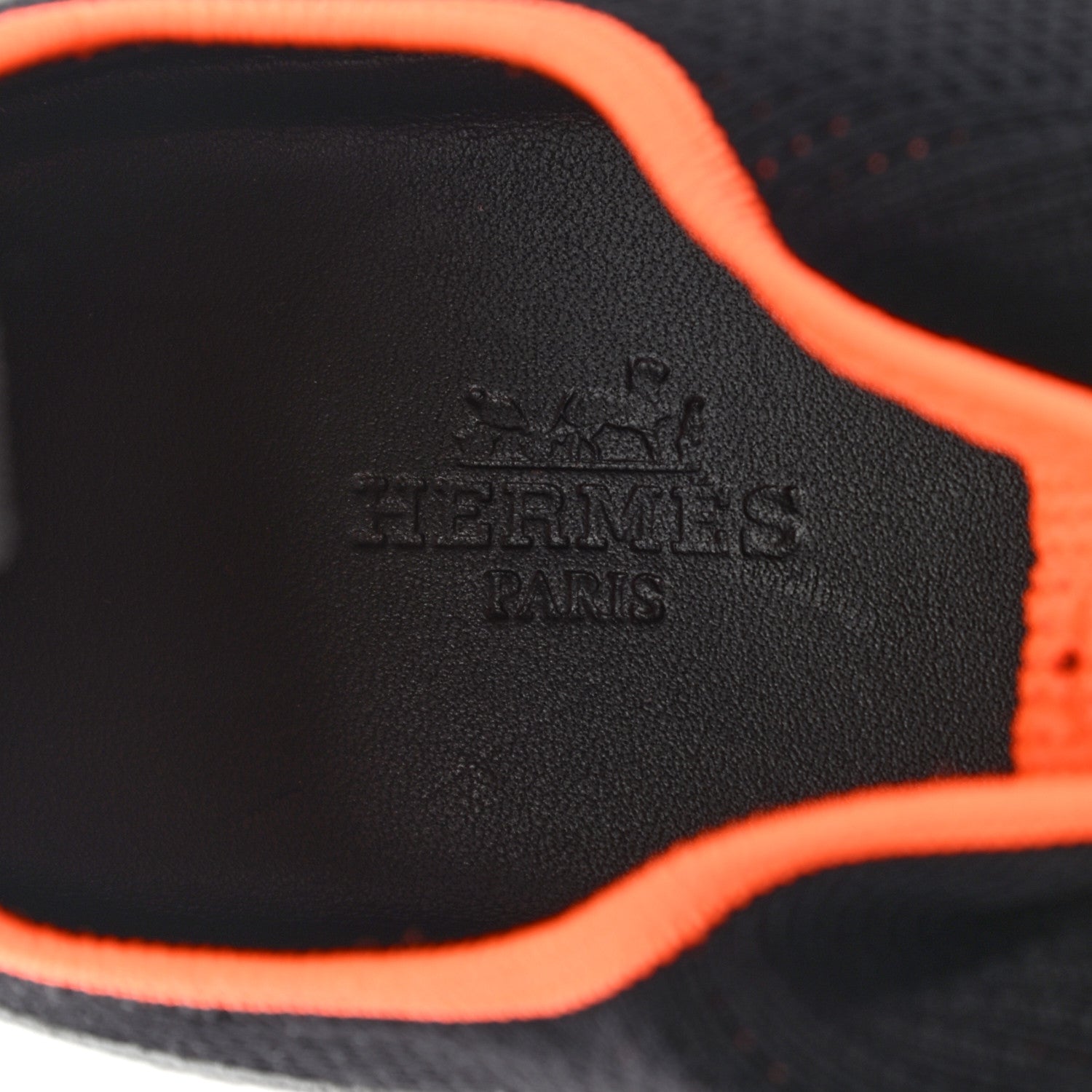 Hermes Technical Canvas Calfskin Womens Duel Sneakers 40 White Black 7 of 9