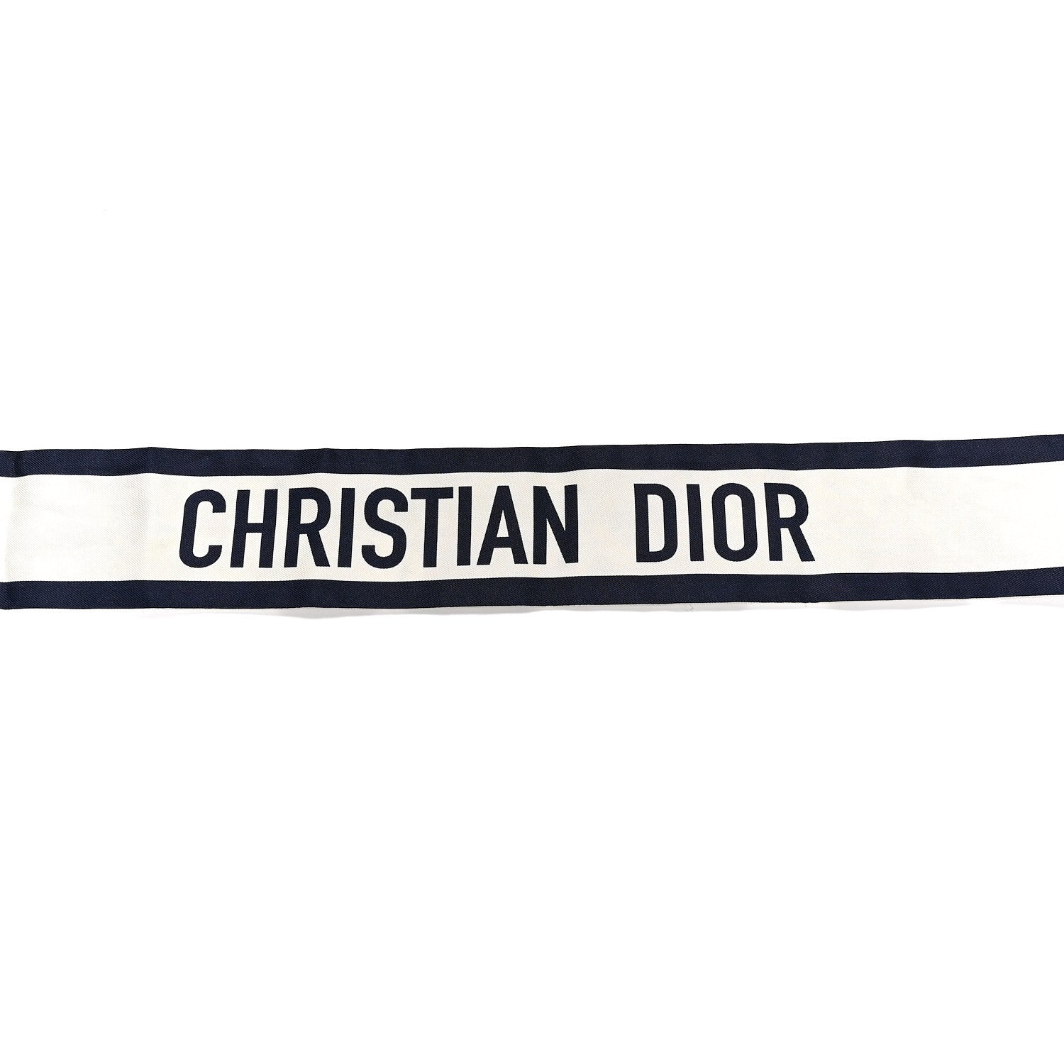 Christian Dior Silk Rosa Mutabilis Mitzah Scarf Beige 3 of 4