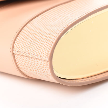 Chloe Calfskin Lizard Embossed Small Aby Lock Delicate Pink 9 of 10