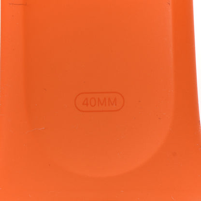 Hermes Silicone 40mm Apple Sports Watch Single Tour Band Orange 3 of 4