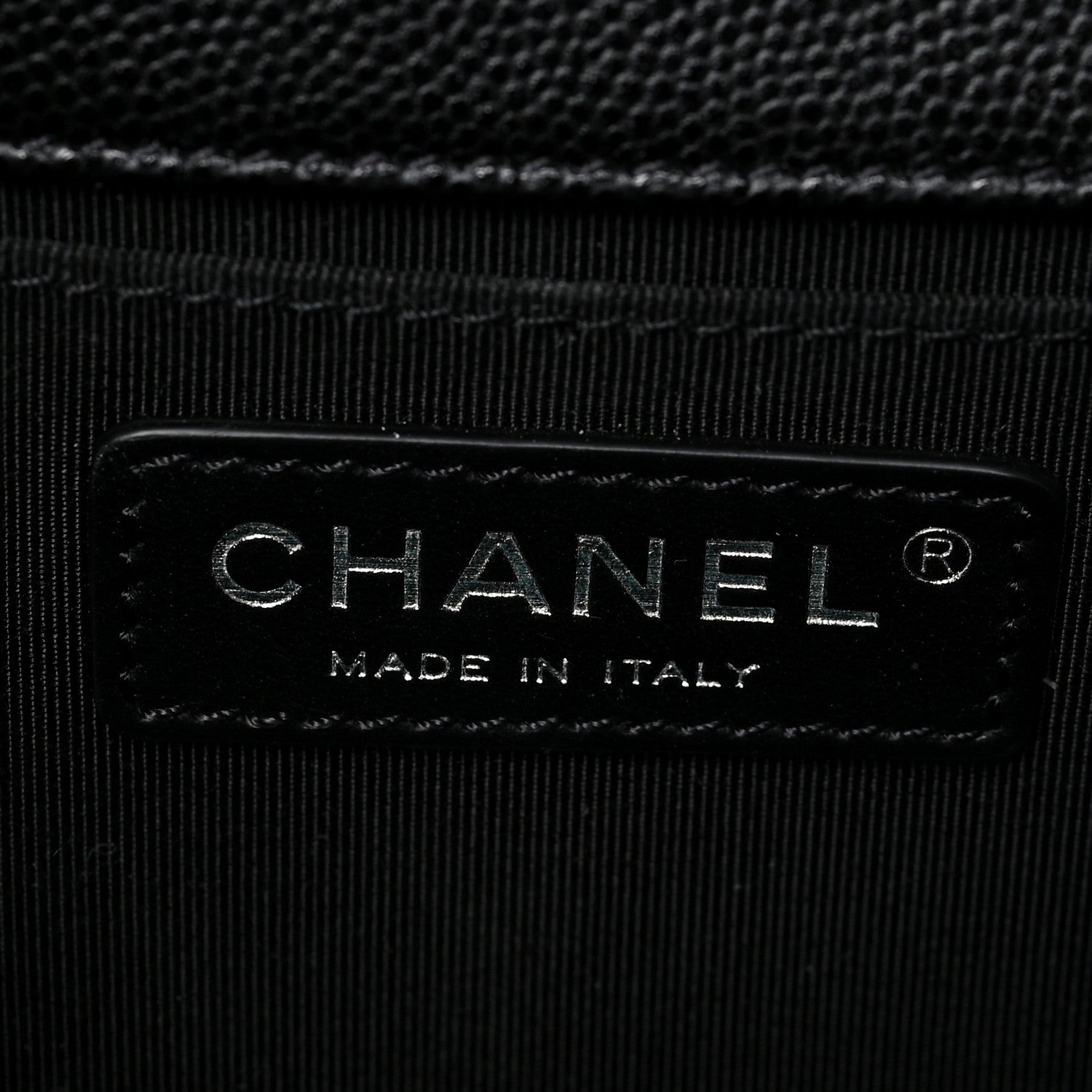 Chanel Caviar Quilted Medium Boy Flap Black 6 of 9