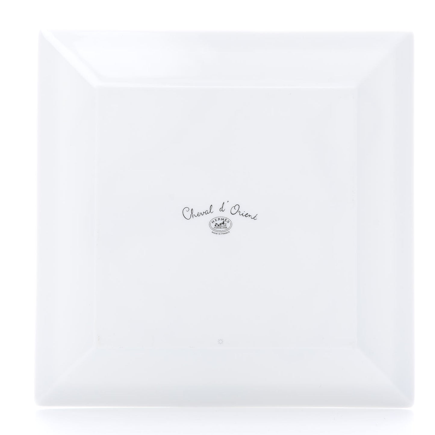 Porcelain Mosaique Au 24 Cheval d’Orient Square Plate