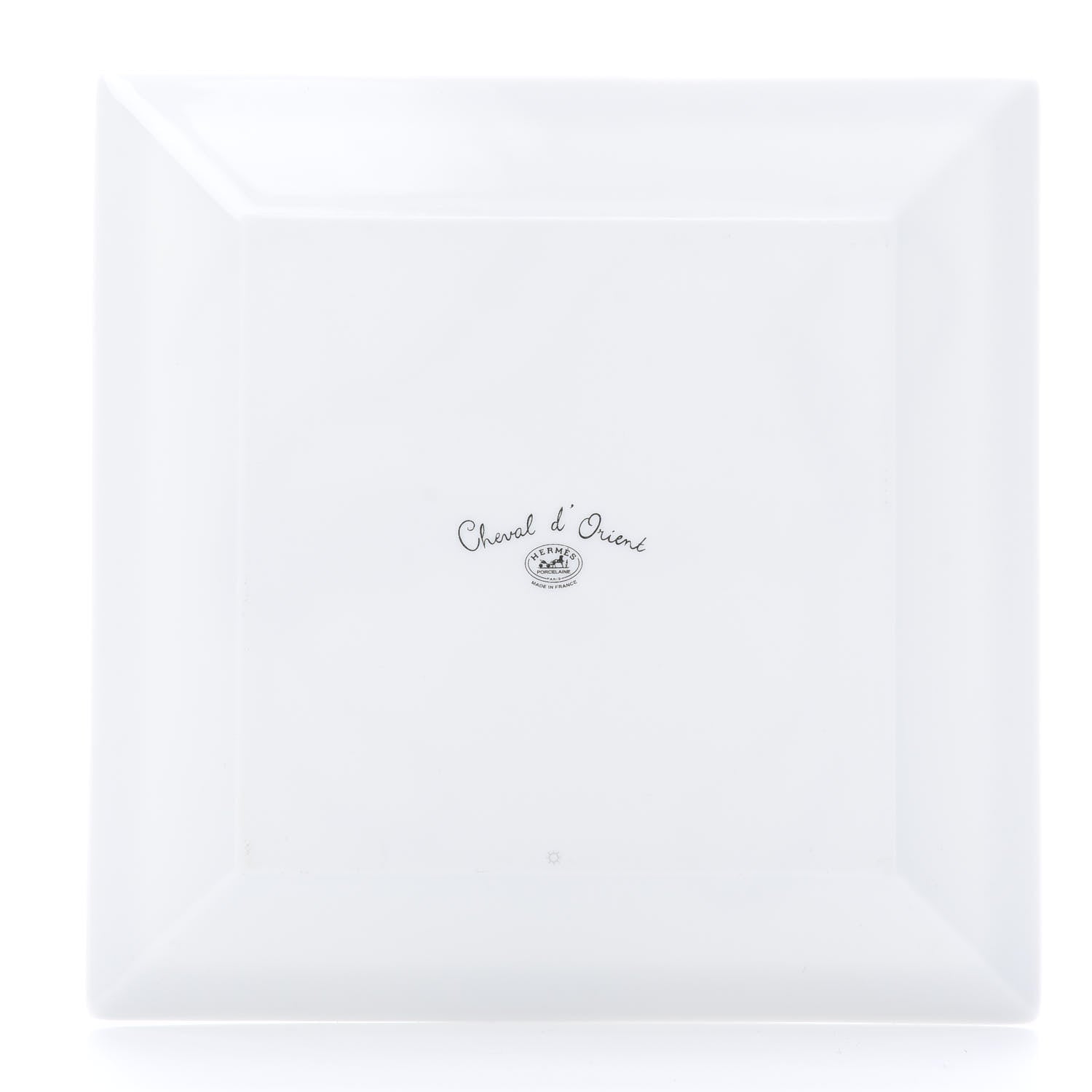 Hermes Porcelain Mosaique Au 24 Cheval d’Orient Square Plate 3 of 6