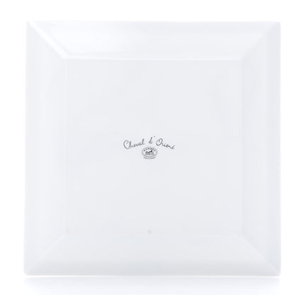 Hermes Porcelain Mosaique Au 24 Cheval d’Orient Square Plate 3 of 6