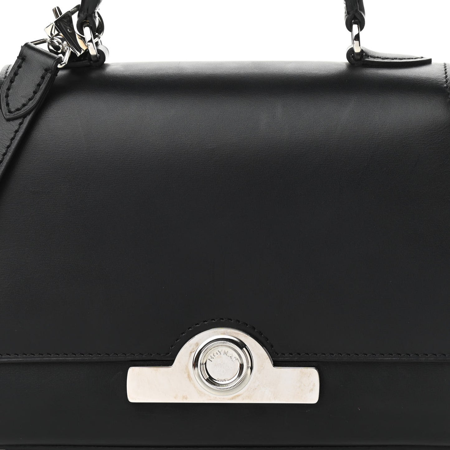 Box Calfskin Rejane BB Black