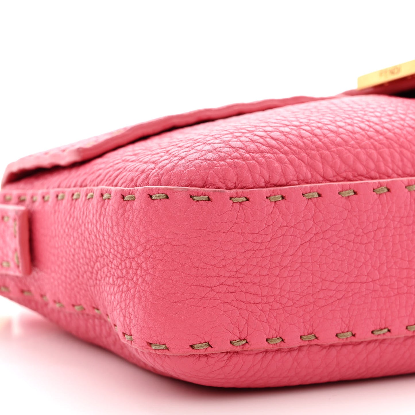 Calfskin Romano Selleria Baguette Pink