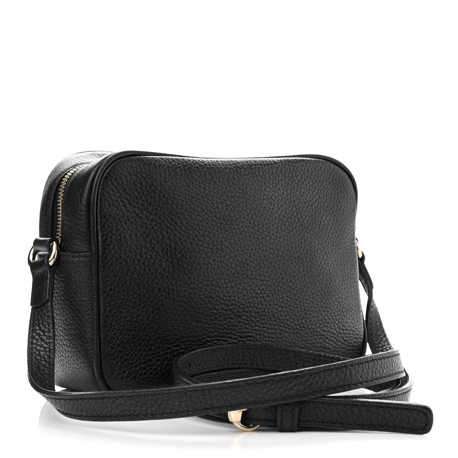 Gucci Pebbled Calfskin Small Soho Disco Bag Black 3 of 11