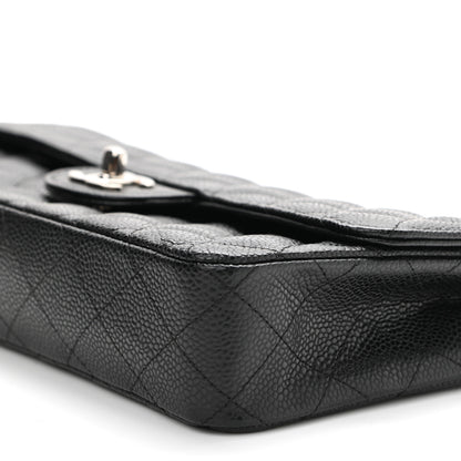Chanel Caviar Quilted East West Flap Black 9 of 12