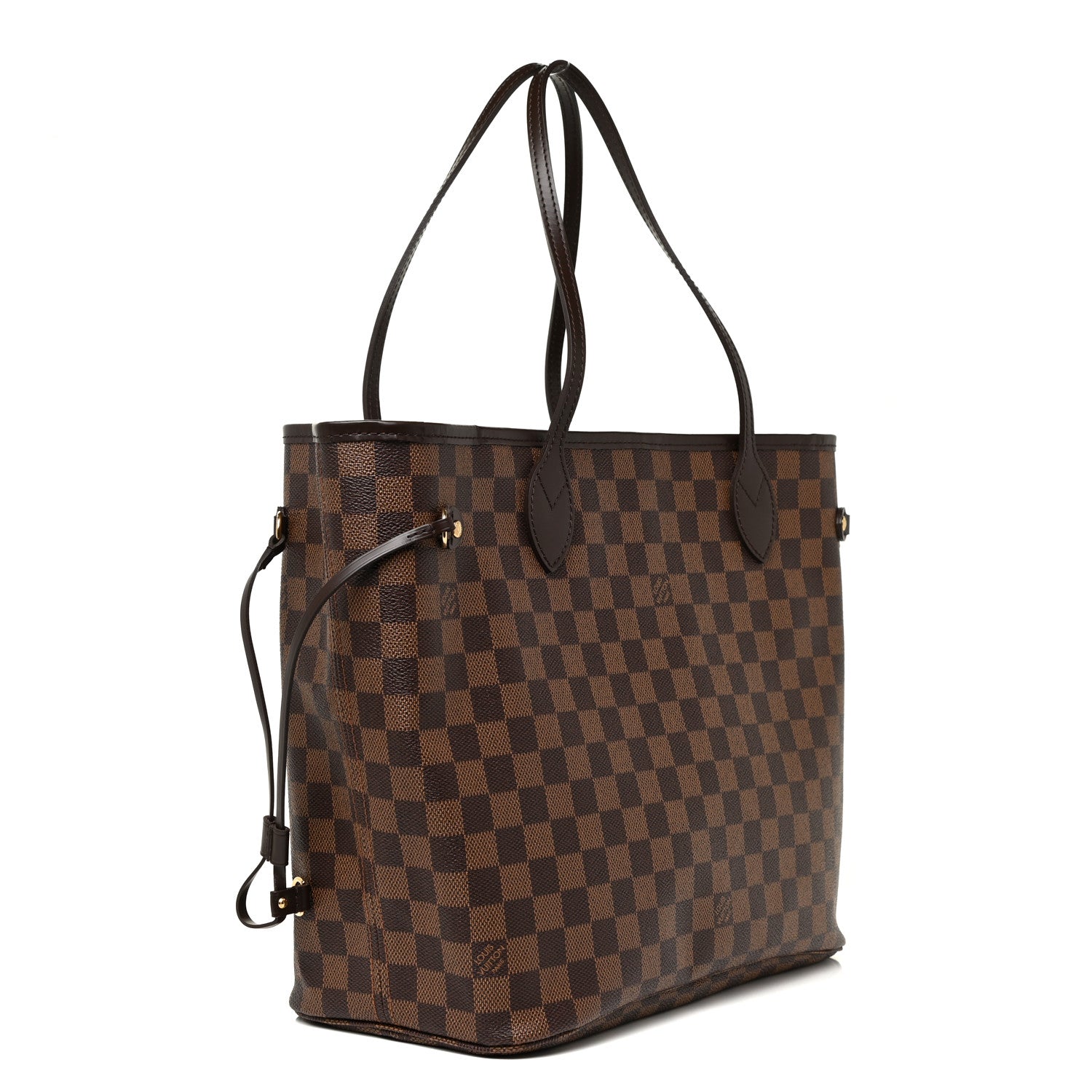 Louis Vuitton Damier Ebene Neverfull MM 3 of 10
