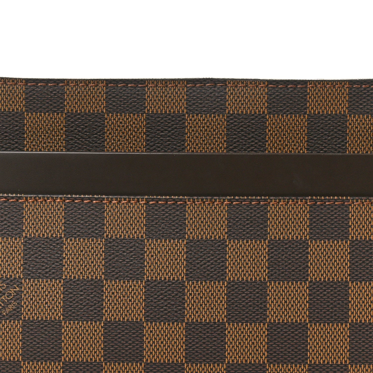 Louis Vuitton Damier Ebene Pochette Saint Louis Clutch 7 of 9
