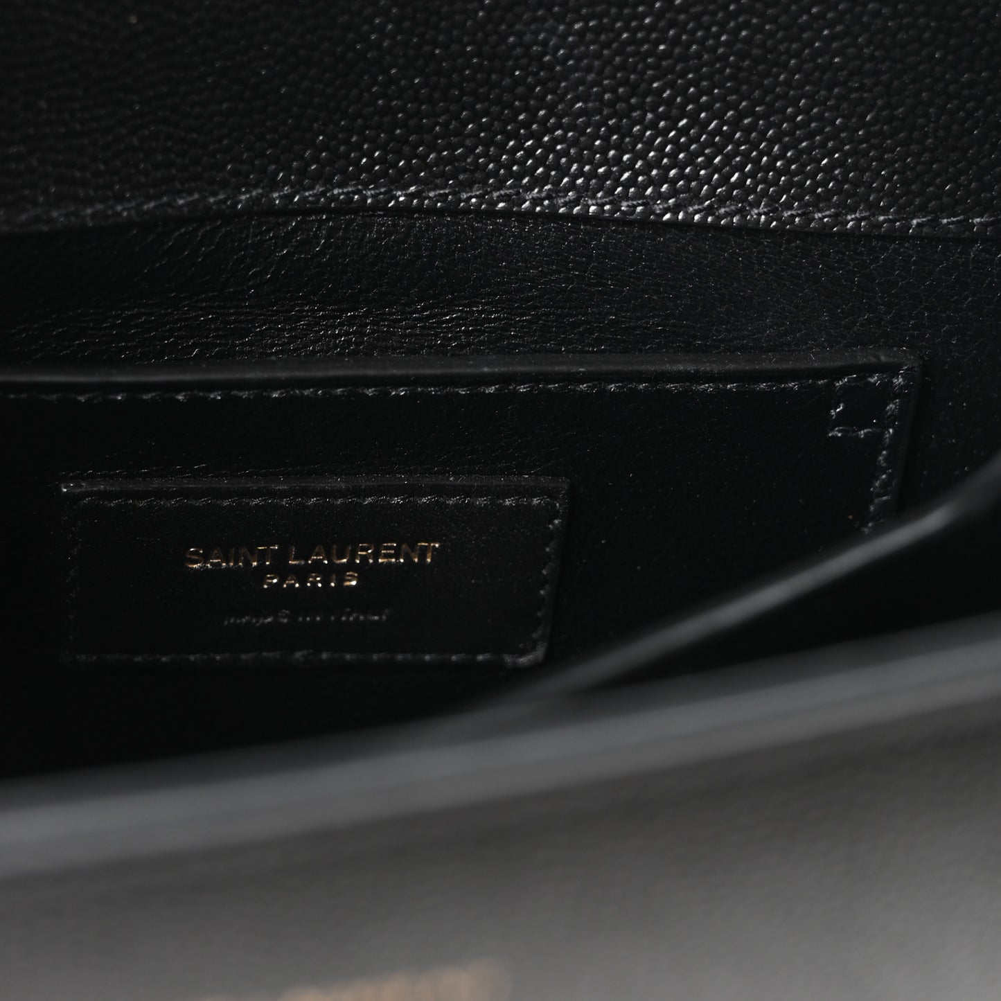 Grain de Poudre Mini Classic Monogram Cassandra Top Handle Black