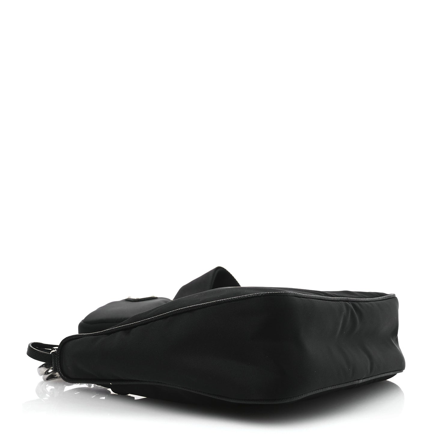 Re-Nylon Saffiano Re-Edition 2005 Shoulder Bag Black