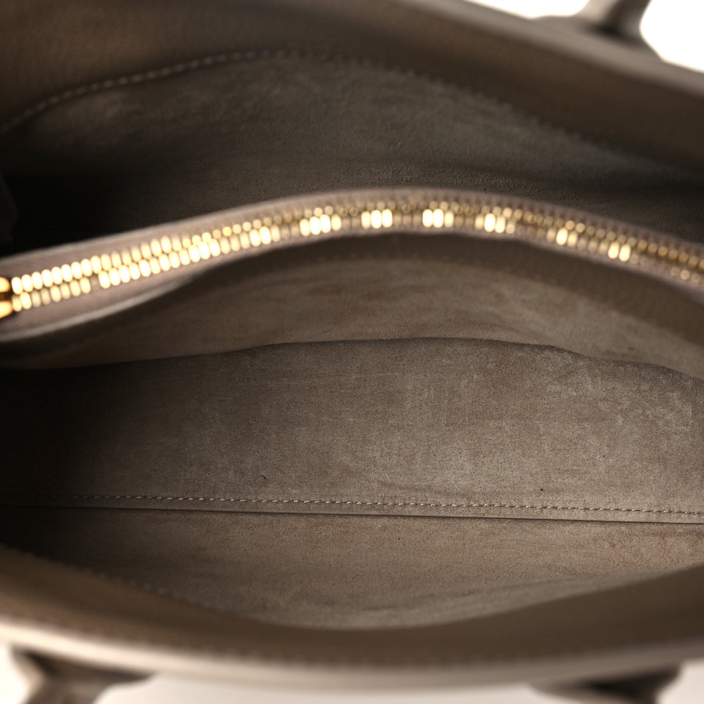 Grained Calfskin Baby Sac De Jour Souple Dark Beige